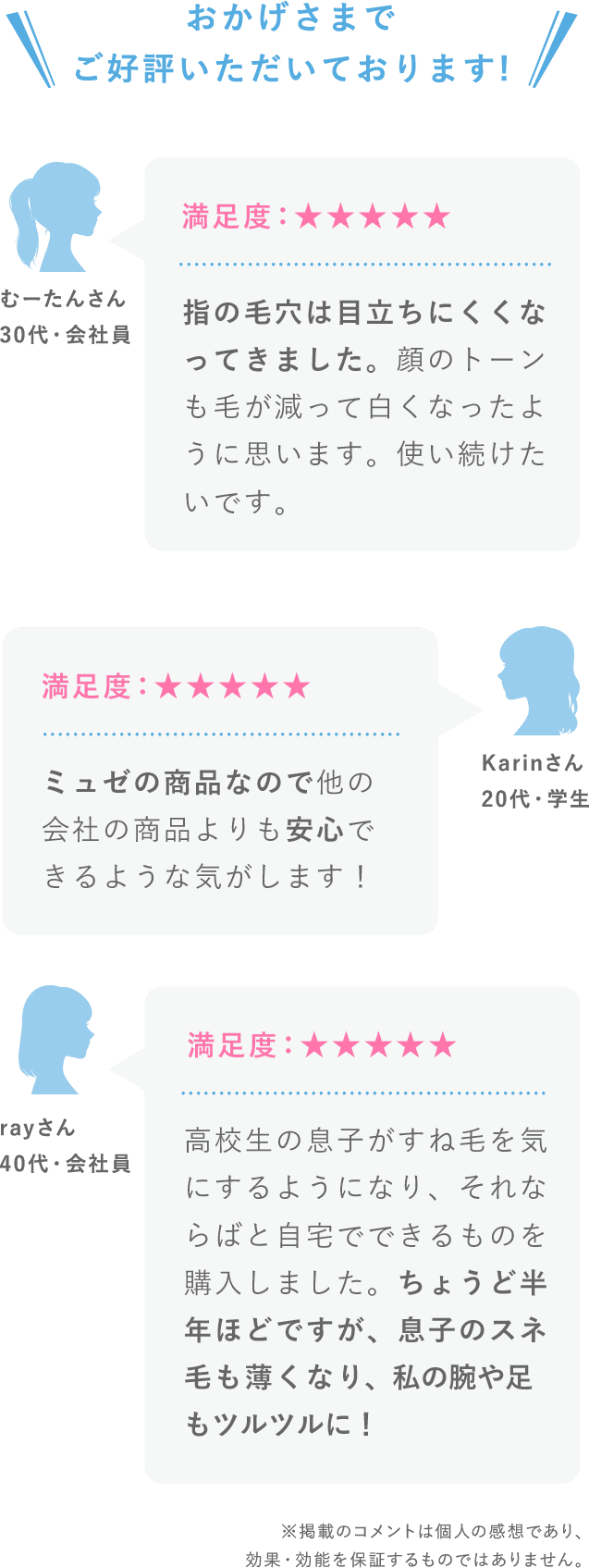 お客様の声詳細