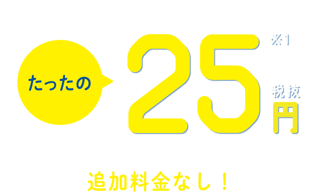 こんなにたくさんのパーツを脱毛できてたったの25円税抜