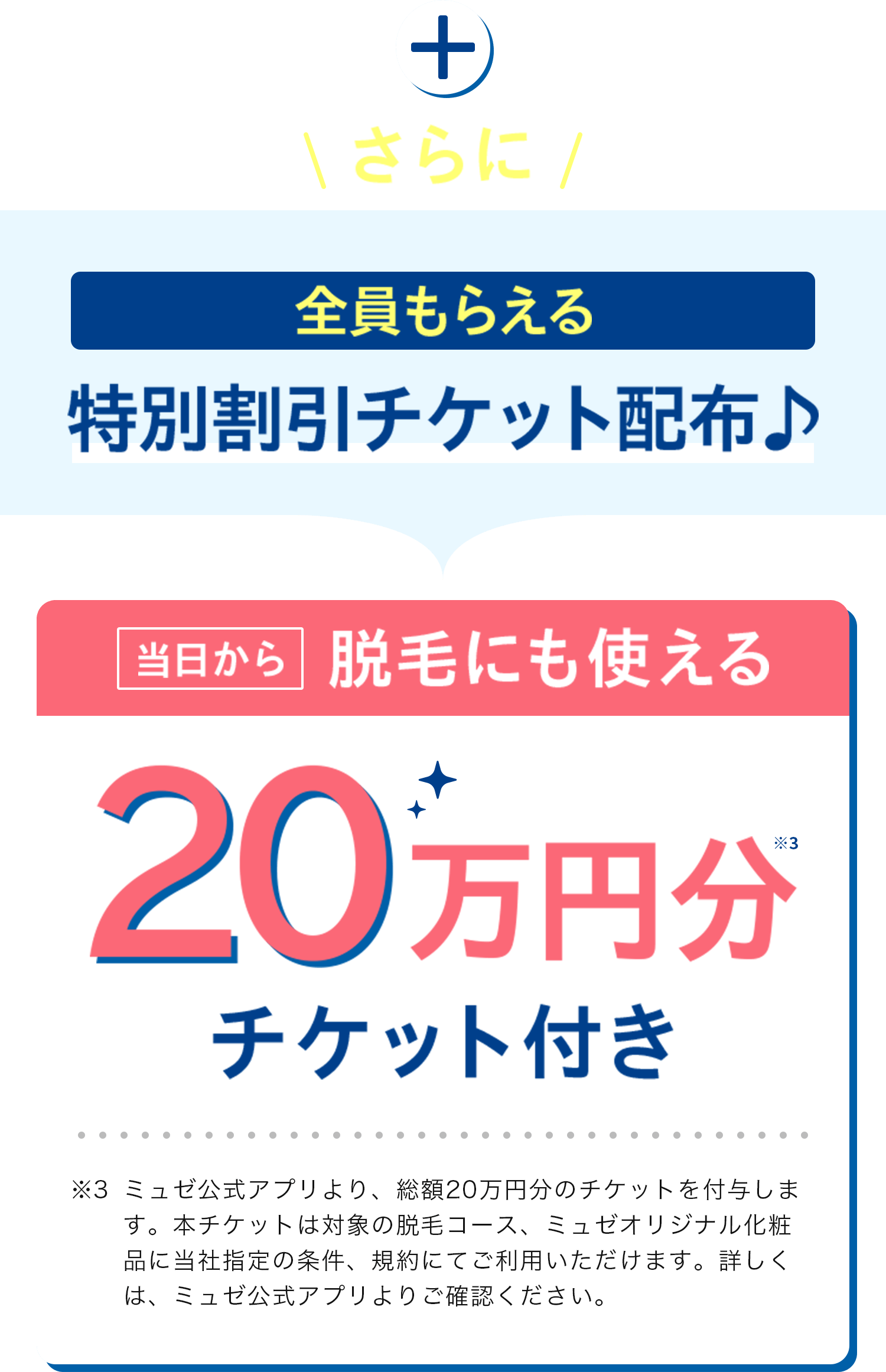 20万円分チケット